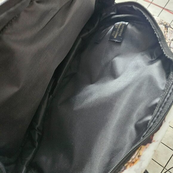 Nicole Miller 2 Bag Cosmetic Toiletry Set Black w Snake Skin NY8015 New W Tag - Picture 7 of 11